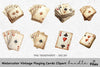 Vintage Playing Cards Clipart Bundle