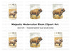 Buffalo Tumbler Clipart Bundle