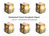 Enchanted Forest Storybook Clipart Bundle