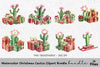 Christmas Cactus Clipart Bundle
