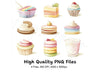 Dessert Clipart Bundle