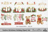 Festive Christmas Holiday Clipart Bundle