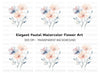 Soft Floral Clipart Bundle