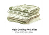 Boho Chic Blanket Clipart Bundle