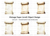 Vintage Scroll Clipart Bundle