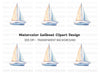 Sailboat Clipart Bundle