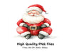 Cute Santa Claus Clipart Bundle