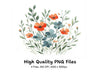 Eucalyptus and Poppy Clipart Bundle