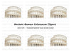 Colosseum Clipart Bundle