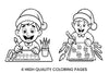 Christmas ElfFun for Kids Coloring Books