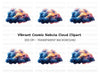 Mystical Cloud Illustration Clipart Bundle