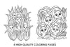 Charming Chipmunks CornfieldFun Coloring Books
