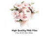 Floral Women Clipart Bundle