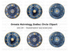 Astrology Zodiac Wheel Clipart Bundle
