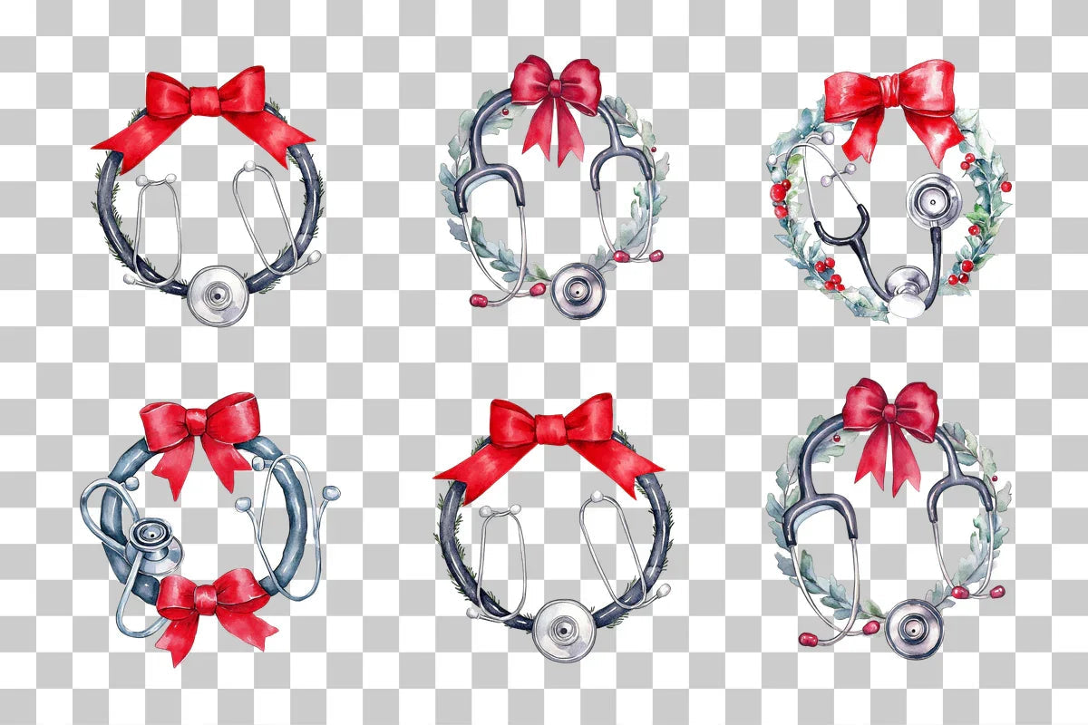 Stethoscope Clipart Bundle - CraftNest - Digital Crafting and Art