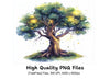 Enchanted Tree Clipart Bundle