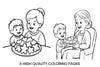 Gingerbread Cookies Coloring Books