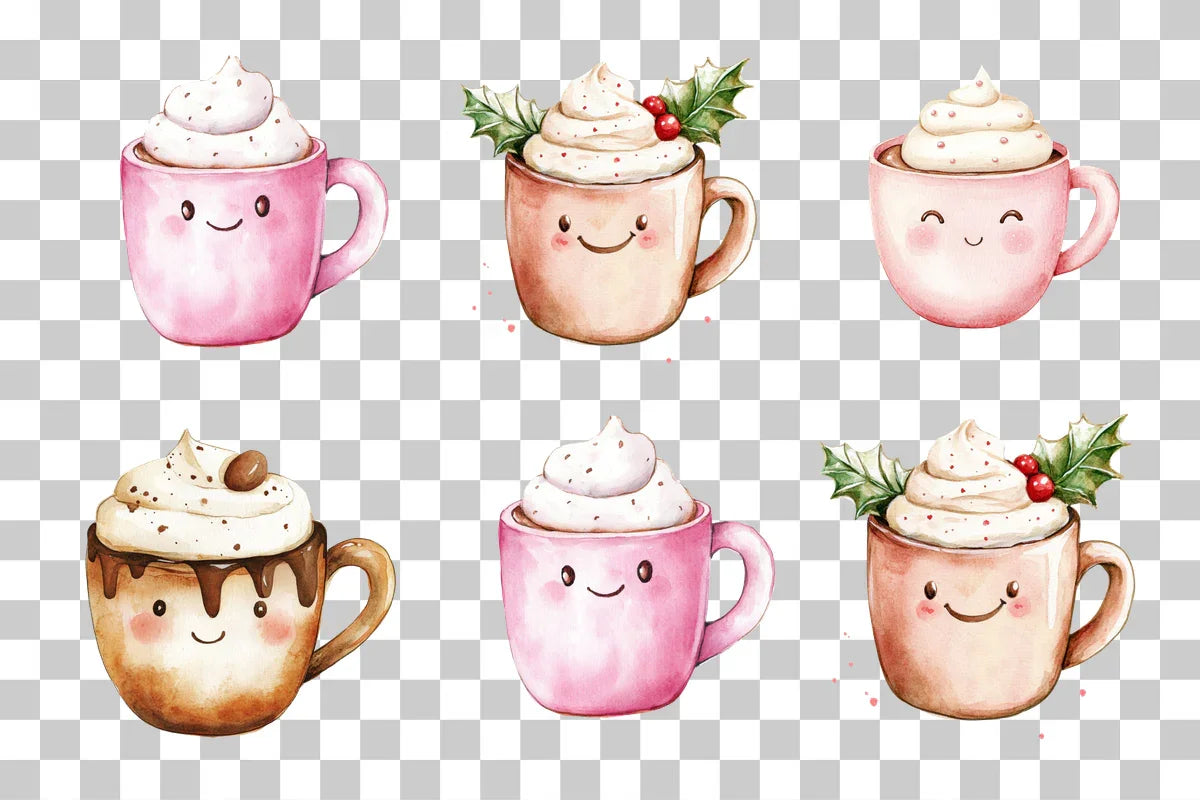 Kawaii Ice Cream Clipart Bundle - CraftNest - Digital Crafting and Art