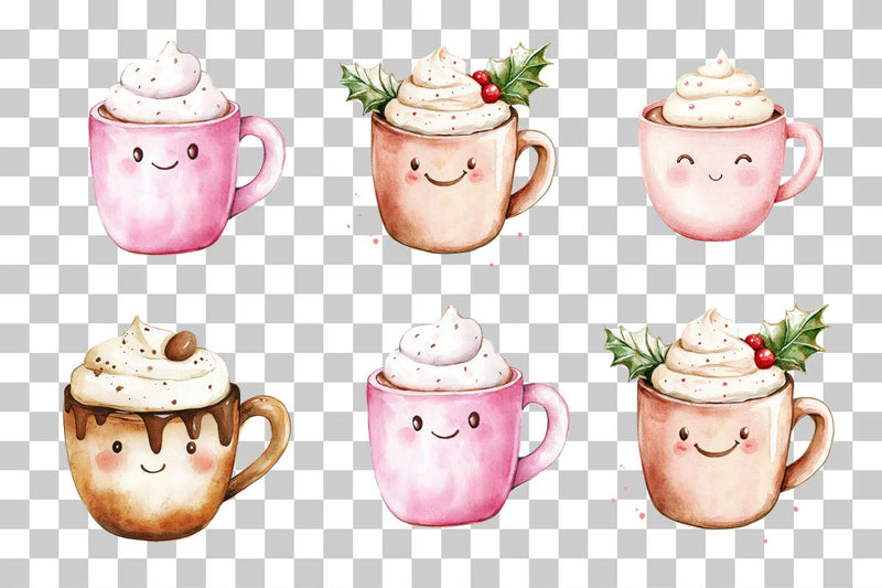 Kawaii Ice Cream Clipart Bundle - CraftNest - Digital Crafting and Art