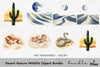 Desert Wildlife Nature Clipart Bundle