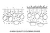 Christmas Kitchen Pots Coloring Books