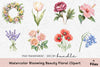 Blooming Beauty Floral Clipart Bundle
