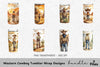 Western Cowboy Tumbler Designs Clipart Bundle