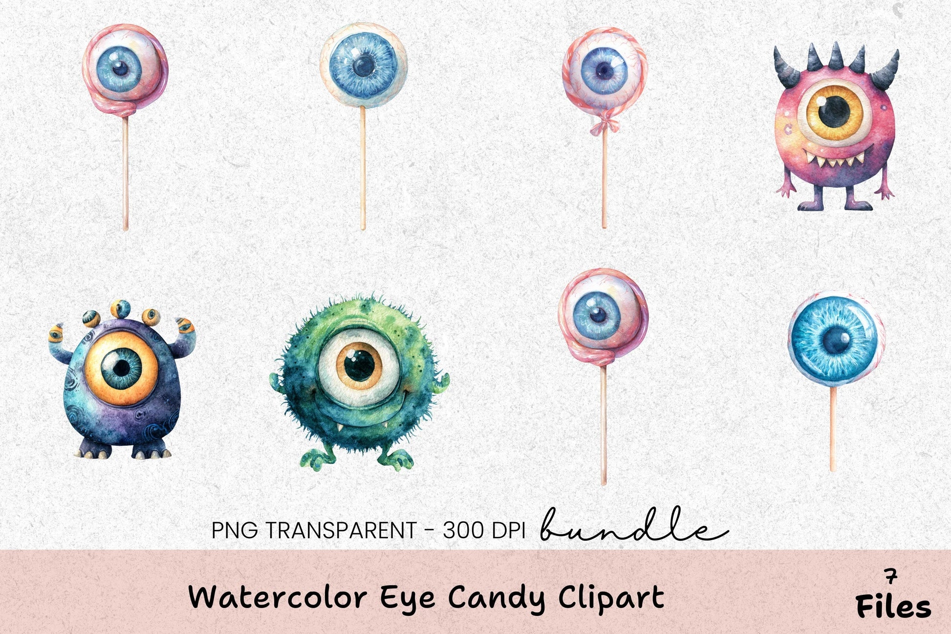 Eye Candy Clipart Bundle - CraftNest - Digital Crafting and Art