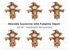 Cute Scarecrow Clipart Bundle