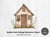Garden Shed Cottage Clipart Bundle