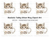 Cute Kitten Clipart Bundle