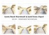 Beach Boardwalk and Sand Dunes Clipart Bundle
