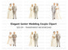 Senior Wedding Day Clipart Bundle
