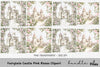Fairytale Castle Pink Roses Clipart Bundle