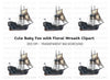 Vintage Pirate Ship Clipart Bundle