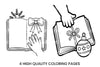 Christmas Santa BoyPlanner Coloring Books