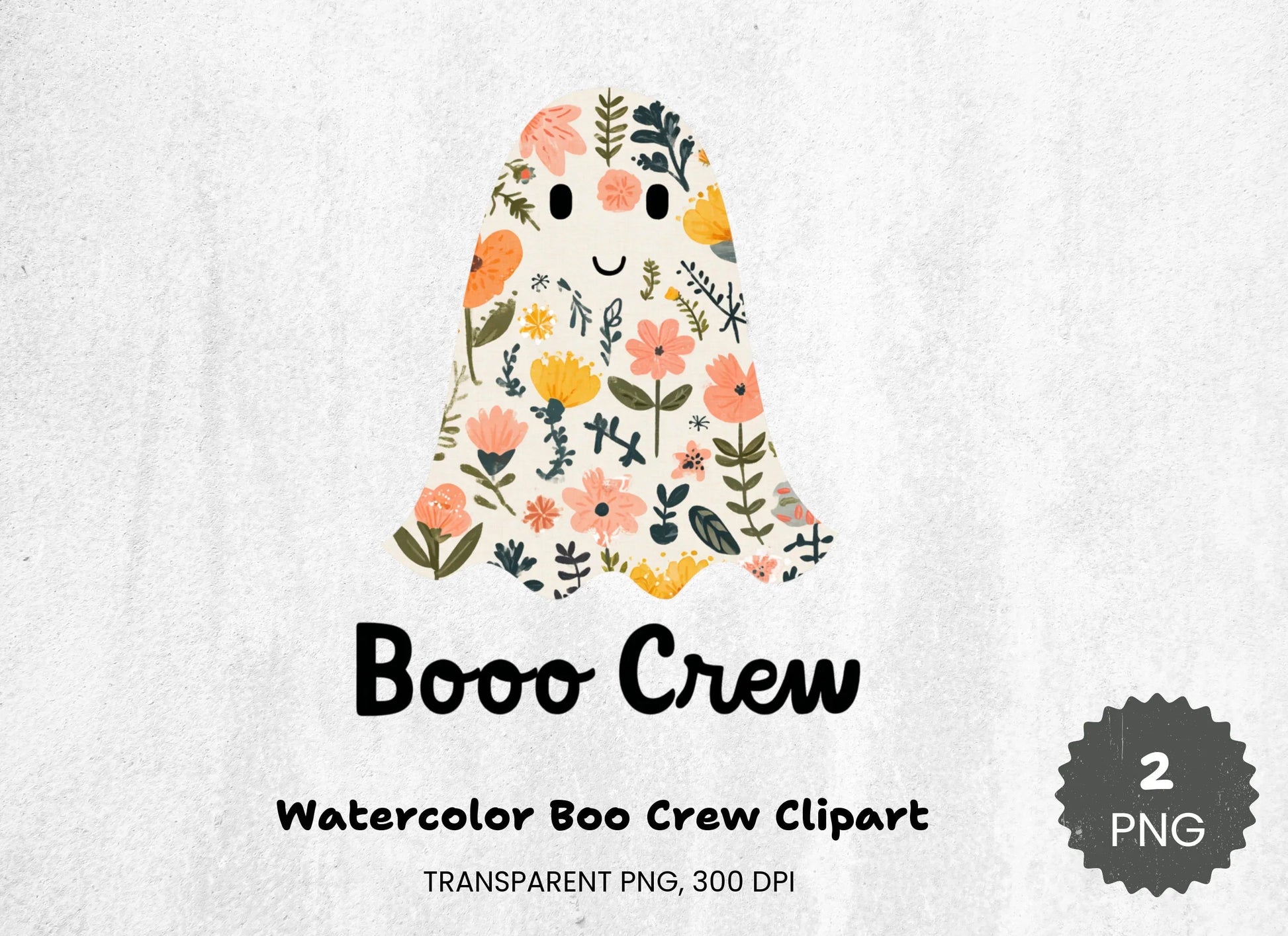 Boo Crew Clipart Bundle - CraftNest - Digital Crafting and Art