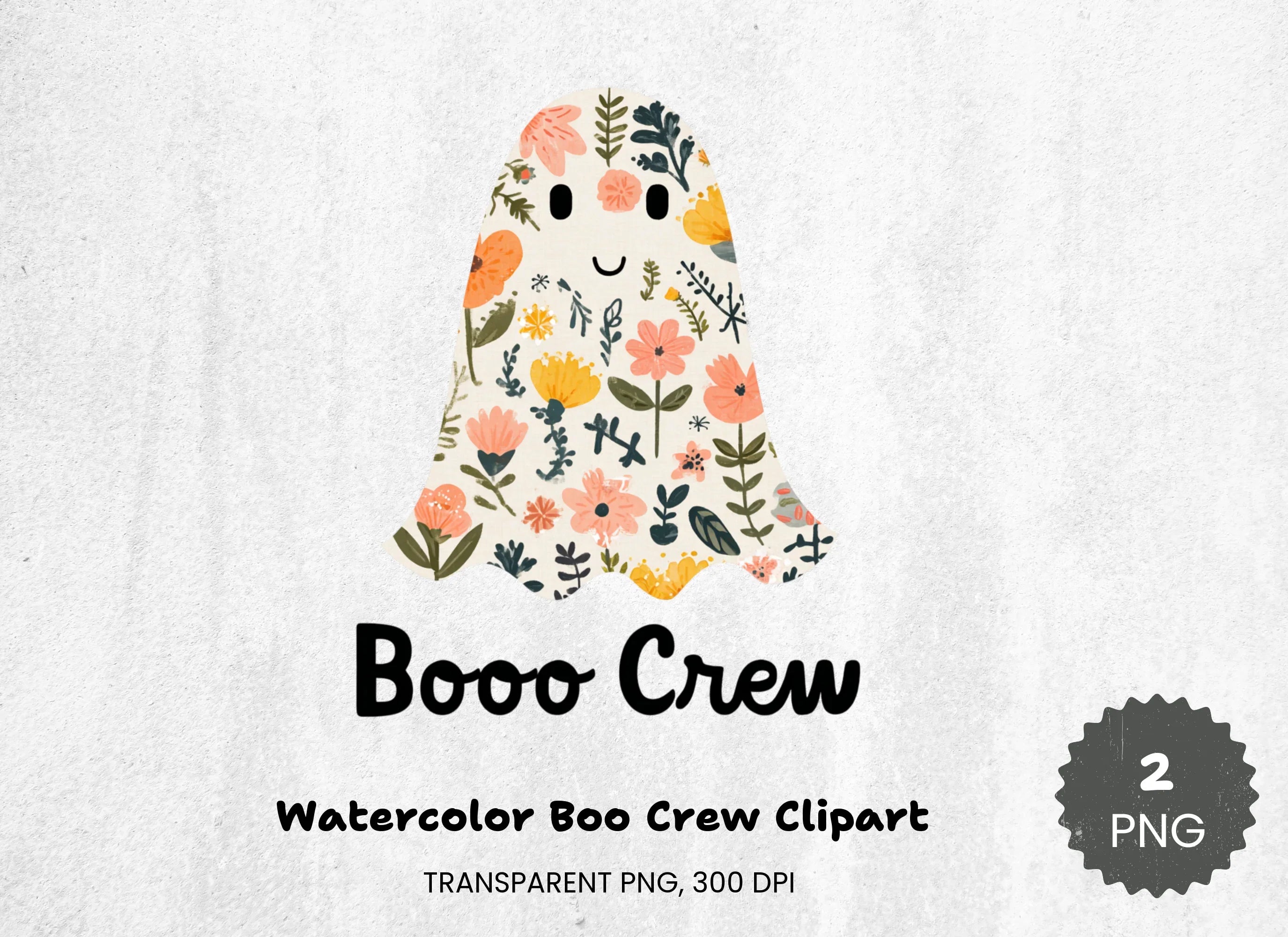 Boo Crew Clipart Bundle - CraftNest - Digital Crafting and Art
