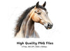 Beautiful Horse Head Clipart Bundle