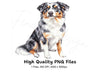 Australian Shepherd Clipart Bundle