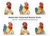 Rooster Clipart Bundle