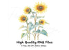 Sunflower Clipart Bundle