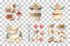 Festive Baking Delights Clipart Bundle - CraftNest - Digital Crafting and Art