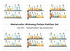 Enchanted Potion Bottles Clipart Bundle