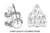 Festive Christmas Music Coloring Books