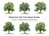 Lush Green Tree Clipart Bundle