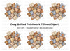 Quilted Patchwork Clipart Bundle