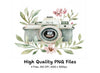 Vintage Camera Clipart Bundle