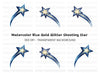 Shooting Star Clipart Bundle