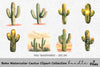 Boho Cactus Clipart Bundle